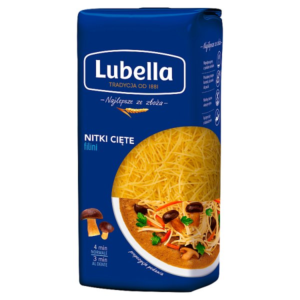 Lubella Makaron nitki cięte 400 g