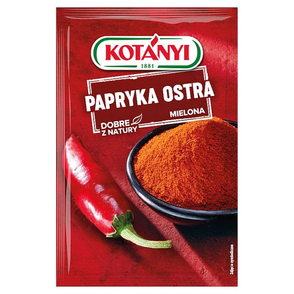 Kotányi Papryka ostra mielona 22 g