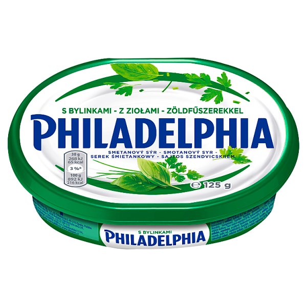 Philadelphia Serek śmietankowy z ziołami 125 g