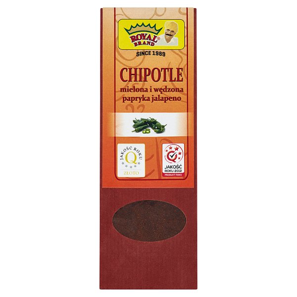 Royal Brand Chipotle mielona i wędzona papryka jalapeno 40 g
