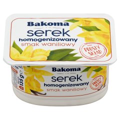 Bakoma Serek homogenizowany smak waniliowy 135 g