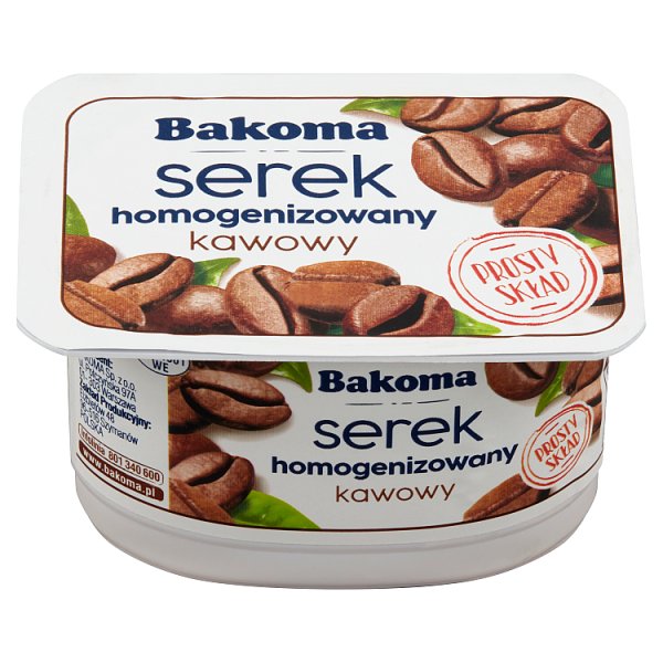 Bakoma Serek homogenizowany kawowy 135 g