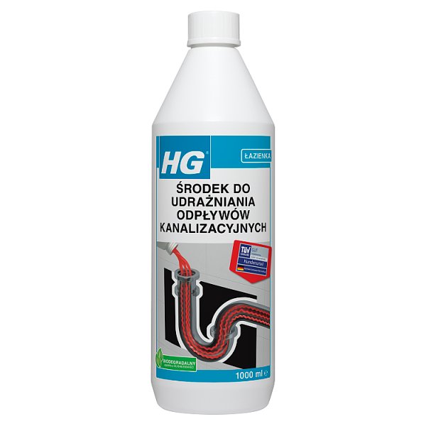 HG Środek do udrażniania odpływów kanalizacyjnych 1000 ml