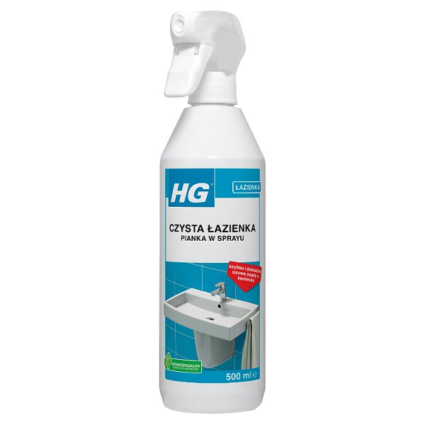 HG Pianka w sprayu czysta łazienka 500 ml