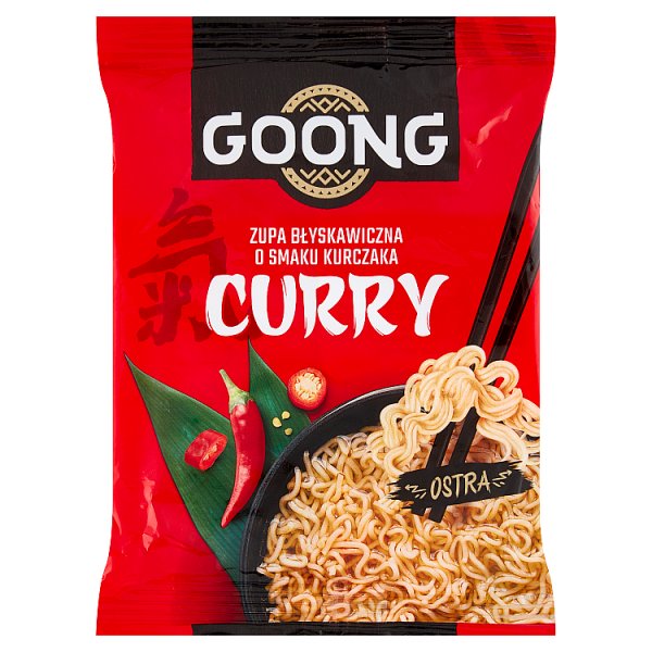 Goong Curry Zupa błyskawiczna o smaku kurczaka ostra 65 g