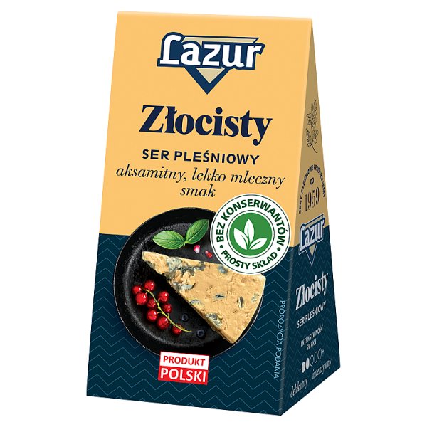 Lazur Ser pleśniowy złocisty 100 g