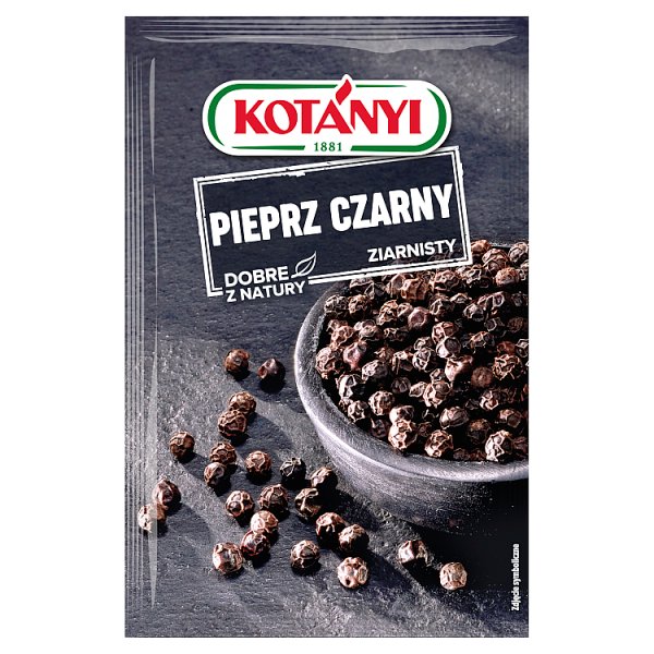 Kotányi Pieprz czarny ziarnisty 20 g