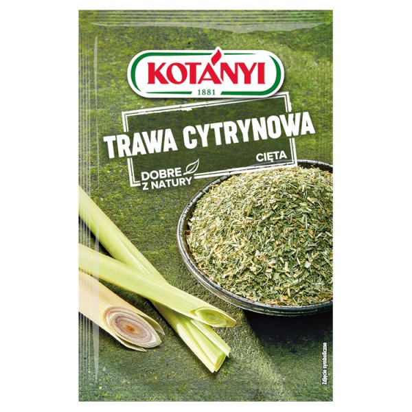 Kotányi Trawa cytrynowa cięta 15 g