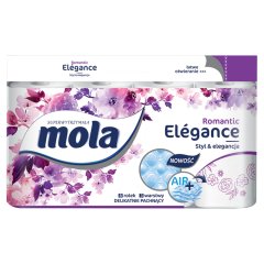 Mola Elégance Romantic Papier toaletowy 8 rolek