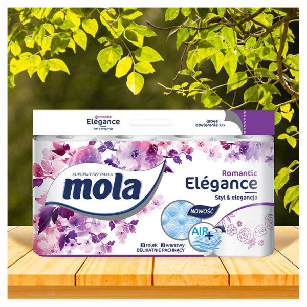 Mola Elégance Romantic Papier toaletowy 8 rolek