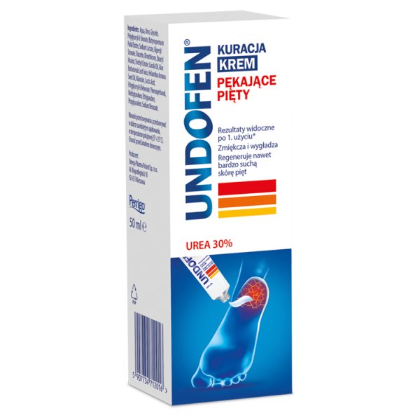 Undofen Kuracja krem pękające pięty 50 ml