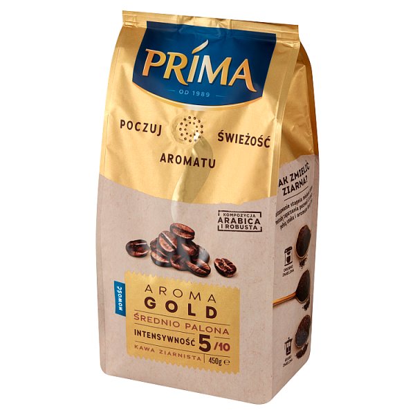 Prima Aroma Gold Kawa ziarnista 450 g