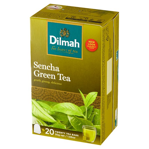 Dilmah Naturalna zielona herbata Sencha 30 g (20 x 1,5 g)