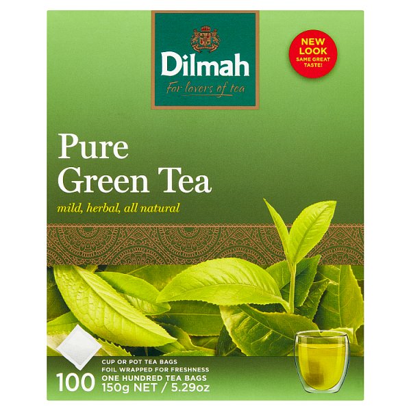 Dilmah Czysta zielona herbata 150 g (100 x 1.5 g)