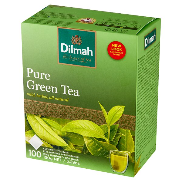 Dilmah Czysta zielona herbata 150 g (100 x 1.5 g)