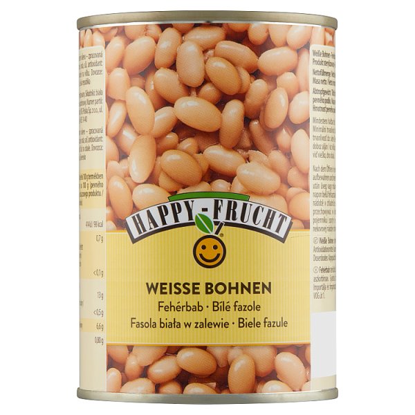 HAPPY FRUCHT Fasola biała w zalewie 400 g