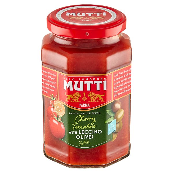 Mutti Sos pomidorowy z czarnymi oliwkami Leccino 400 g