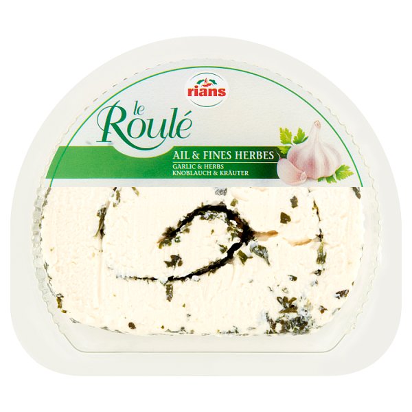 Rians Le Roulé Francuski ser śmietankowy z ziołami i czosnkiem 125 g