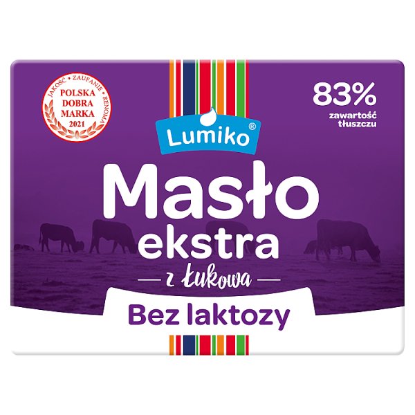 Masło ekstra z Łukowa bez laktozy 200 g