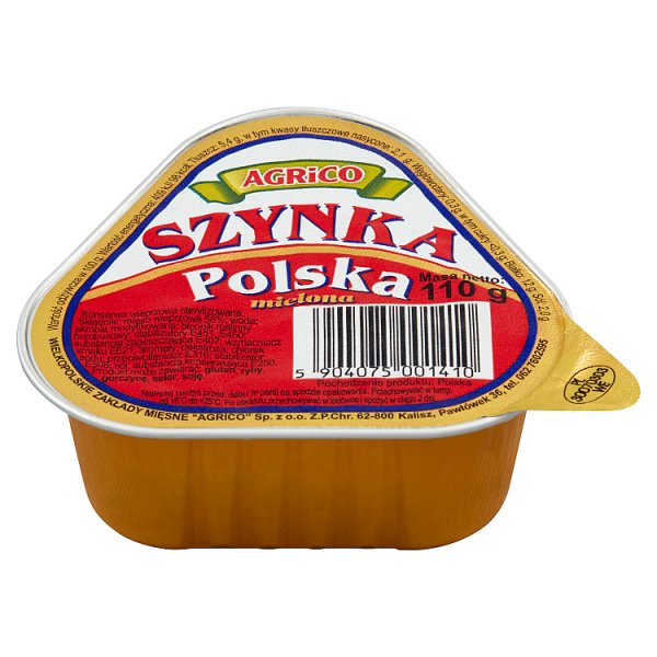 Agrico Szynka polska mielona 110 g