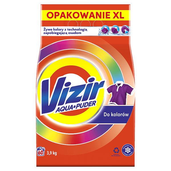 Vizir Color, Proszek do prania Aqua Powder, 60 prań