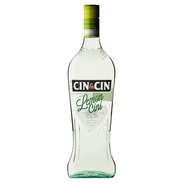 Cin&amp;Cin LemonCini Aromatyzowane wino białe słodkie 1 l