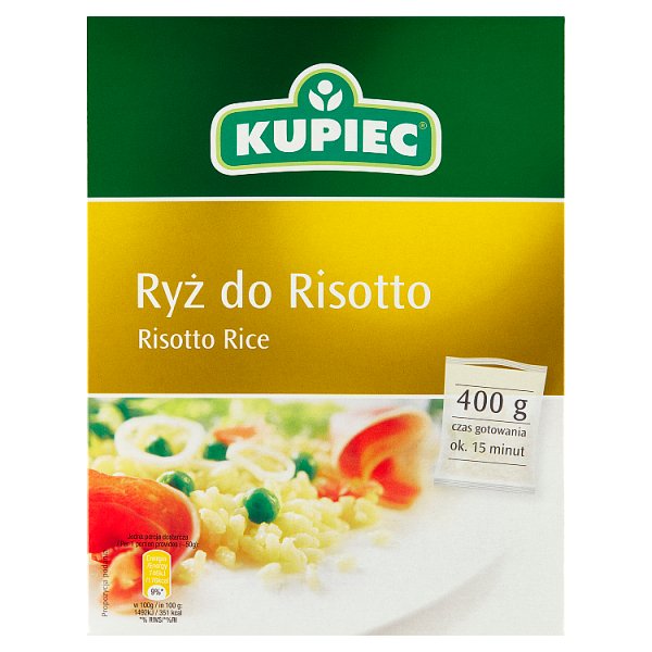 Kupiec Ryż do risotto 400 g