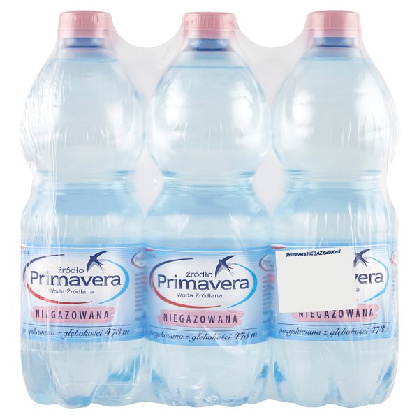 Primavera Woda źródlana niegazowana 6 x 500 ml