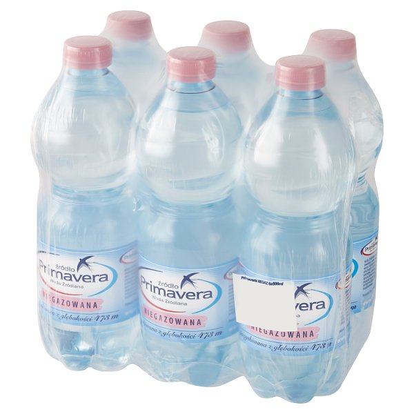 Primavera Woda źródlana niegazowana 6 x 500 ml