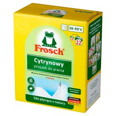 Frosch Proszek do prania cytrynowy 1,45 kg (22 prania)
