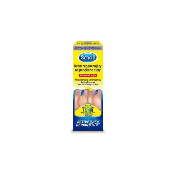 Scholl Krem regenerujący na popękane pięty 60 ml