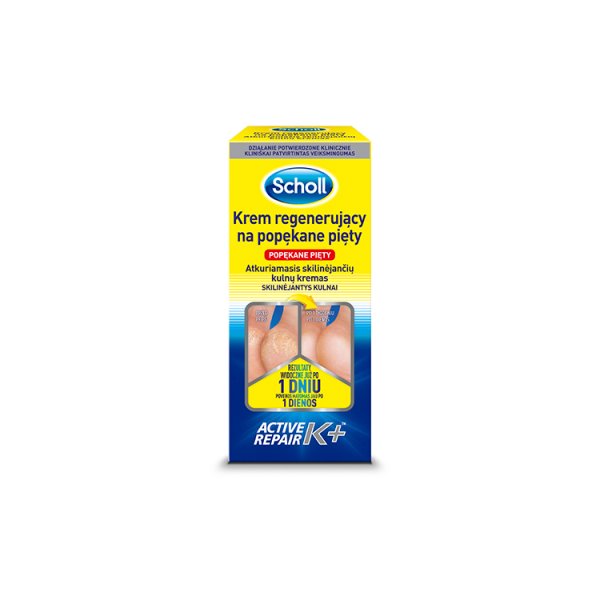 Scholl Krem regenerujący na popękane pięty 120 ml