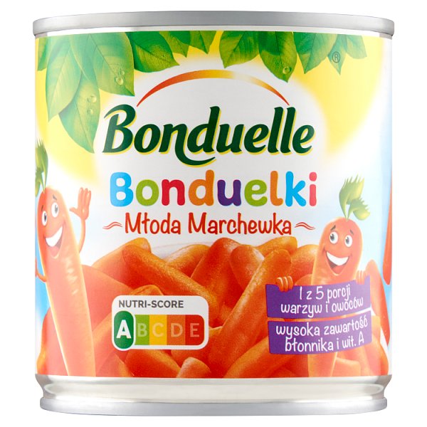 Bonduelle Bonduelki Młoda marchewka 155 g