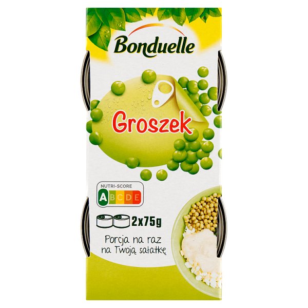 Bonduelle Groszek 2 x 75 g