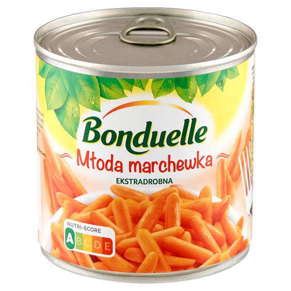 Bonduelle Młoda marchewka ekstradrobna 400 g