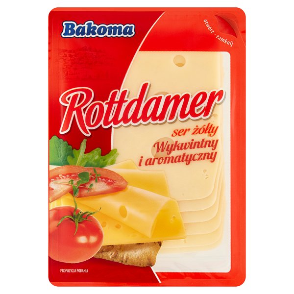 Bakoma Ser żółty rottdamer 135 g