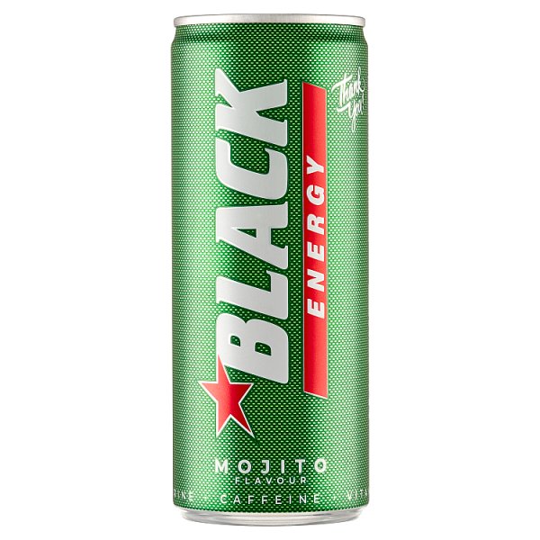 Black Energy Mojito Gazowany napój energetyzujący 250 ml