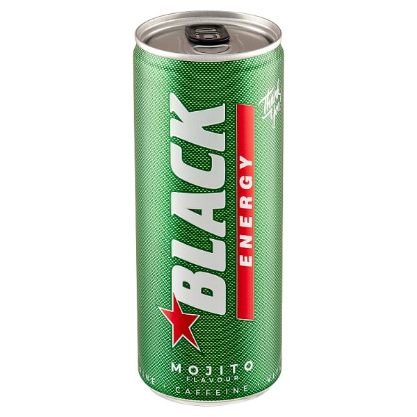 Black Energy Mojito Gazowany napój energetyzujący 250 ml