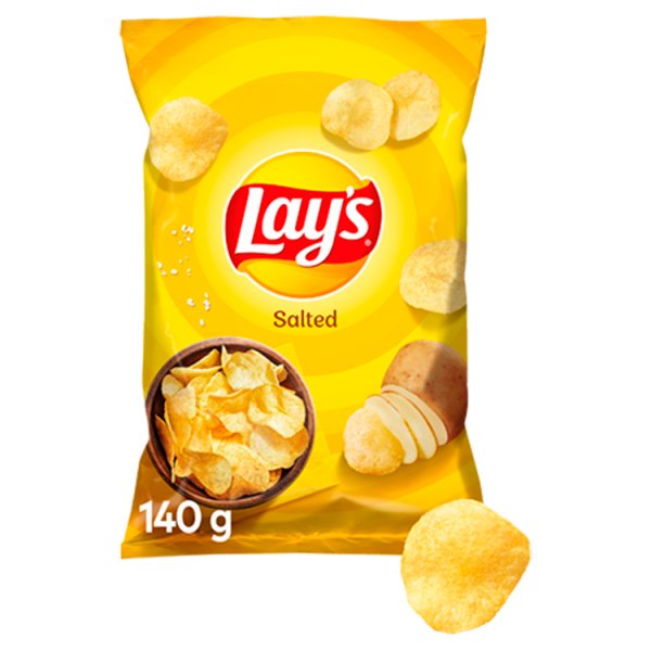 Lay&#039;s Chipsy ziemniaczane solone 140 g