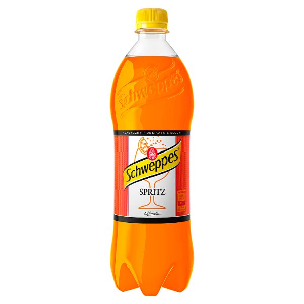 Schweppes Spritz Bezalkoholowy napój gazowany 0,85 l