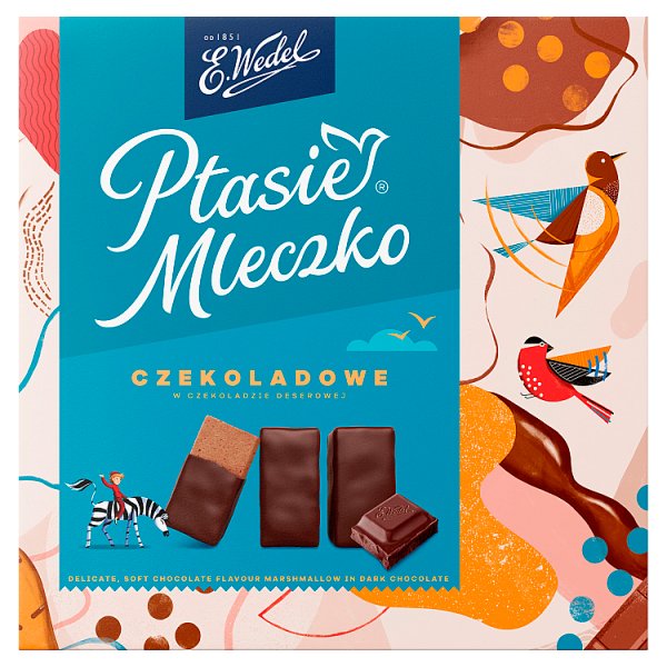 E. Wedel Ptasie Mleczko czekoladowe 360 g