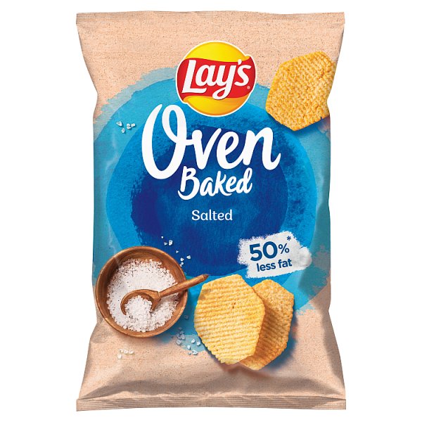 Lay&#039;s Oven Baked Pieczone formowane chipsy ziemniaczane solone 125 g