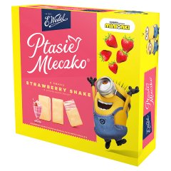 E. Wedel Ptasie Mleczko o smaku Strawberry Shake 360 g