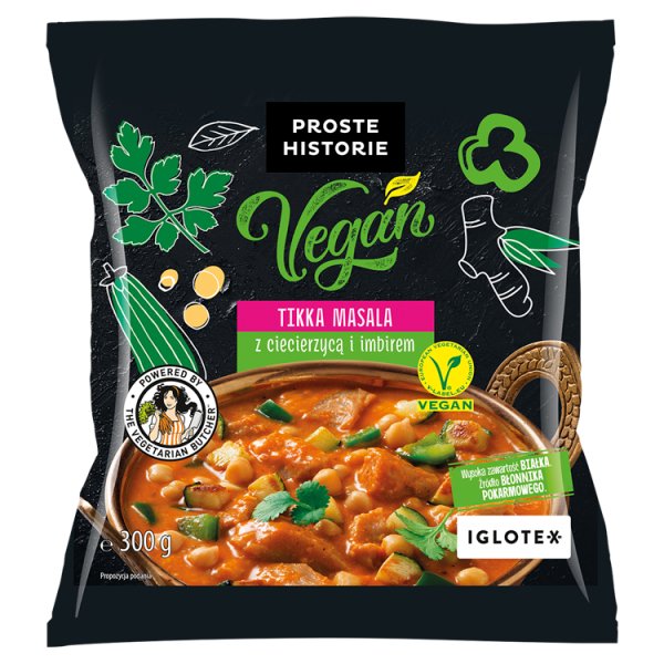 Proste Historie Vegan Tikka masala z ciecierzycą i imbirem 300 g