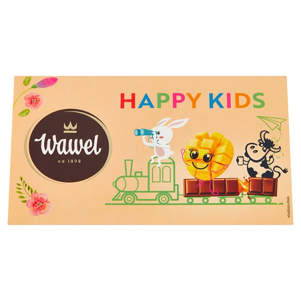 Wawel Happy Kids Czekolada z nadzieniem 210 g