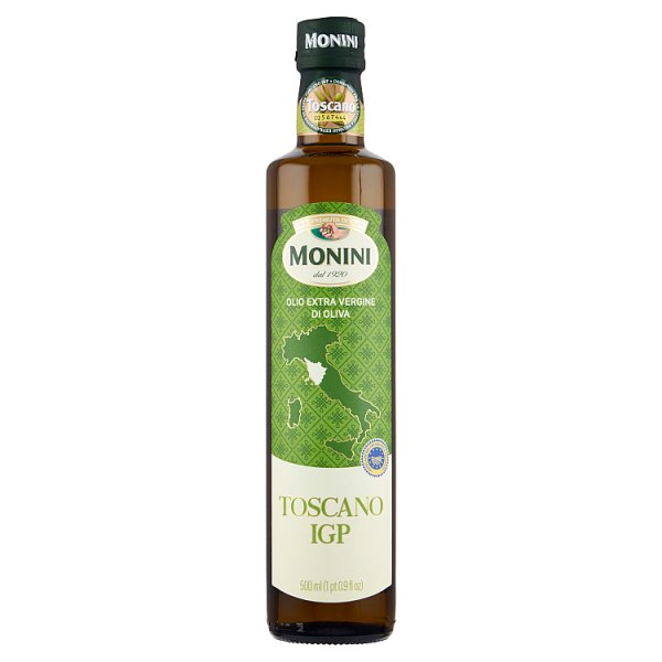 Monini Toscano Oliwa z oliwek najwyższej jakości z pierwszego tłoczenia 500 ml