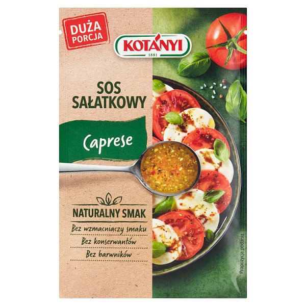 Kotányi Sos sałatkowy caprese 20 g