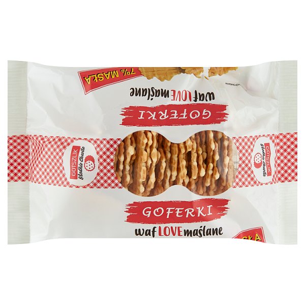 Goferki waflove maślane 70 g