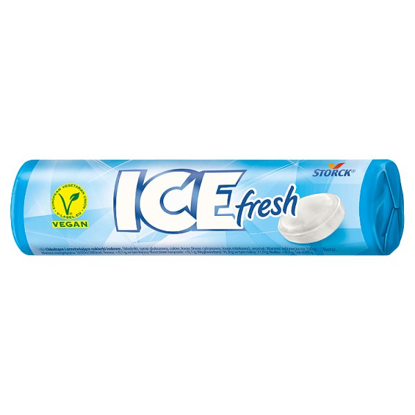 Ice fresh Chłodzące i orzeźwiające cukierki lodowe 50 g