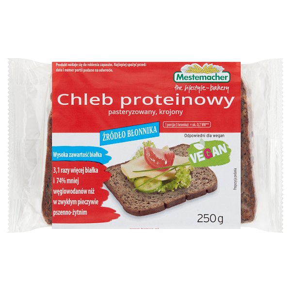 Mestemacher Chleb proteinowy 250 g